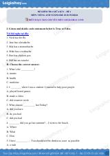 Đề thi giữa kì 2 Tiếng Anh 5 Explore Our World - Đề số 1